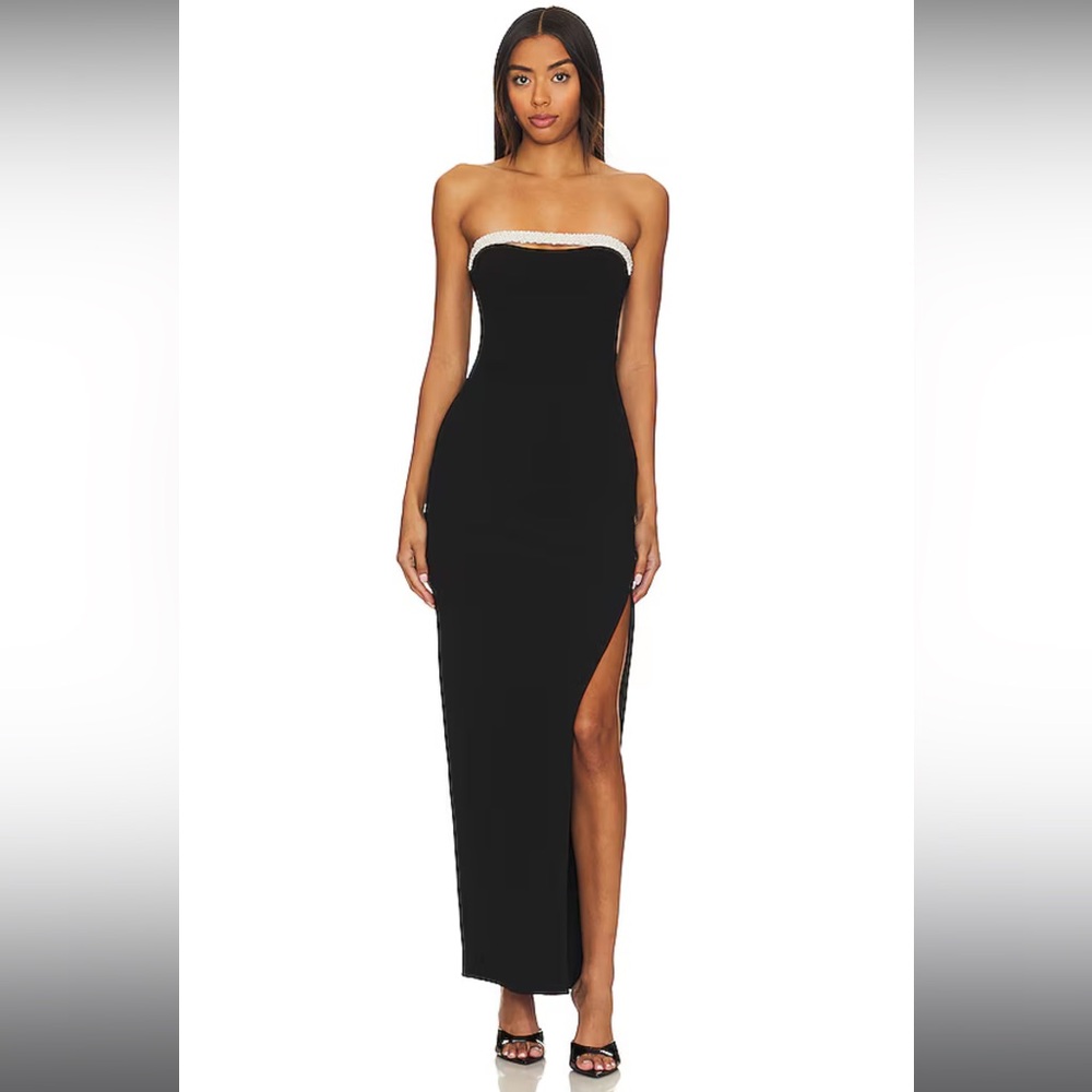 Nouveau Gown in Black - Nookie